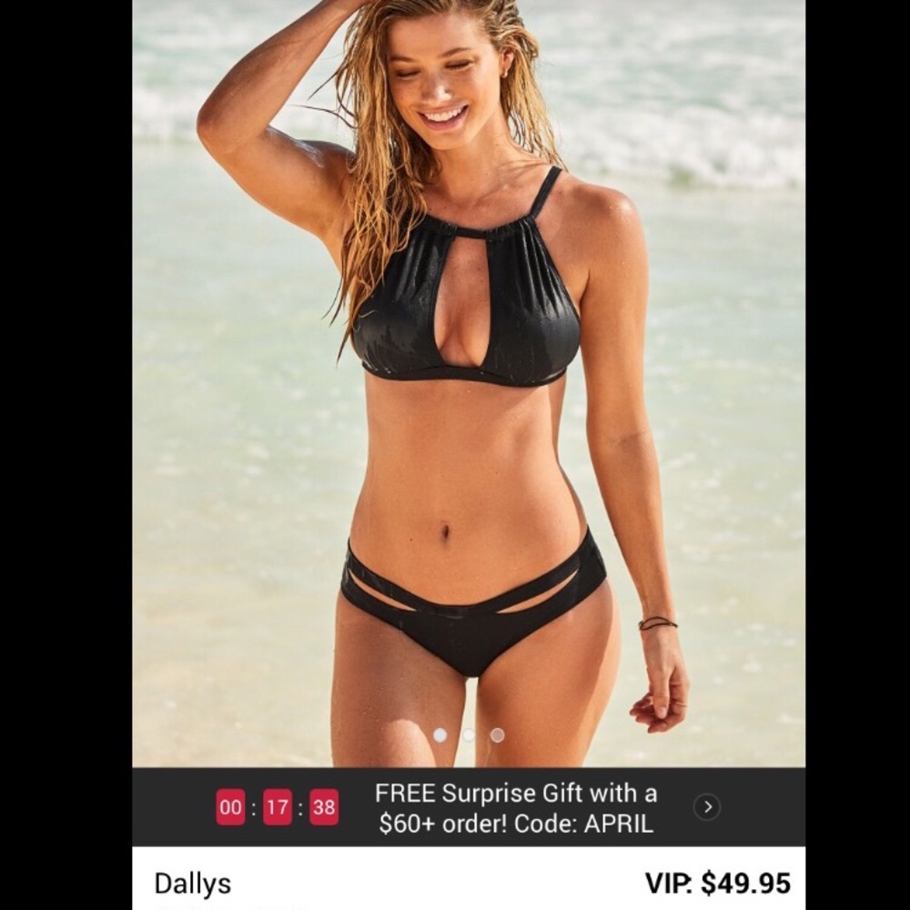 Dally Black Bikini Set